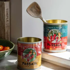 Graham & Green Vases & Plant Pots<Set of Two Passata Tins