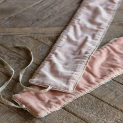 Graham & Green Curtains & Curtain Ties<Set of Two Rose Velvet Curtain Tie Backs