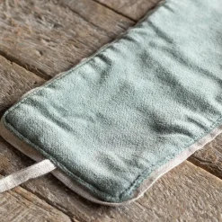 Graham & Green Curtains & Curtain Ties<Set of Two Sage Green Velvet Curtain Tie Backs