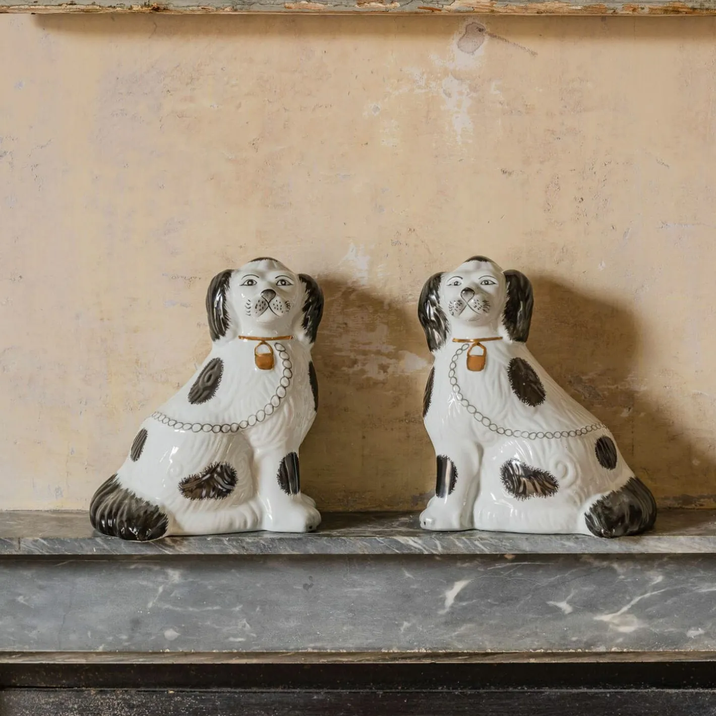 Graham & Green Decorative Accessories<Set of Two Staffordshire Dog Ornaments