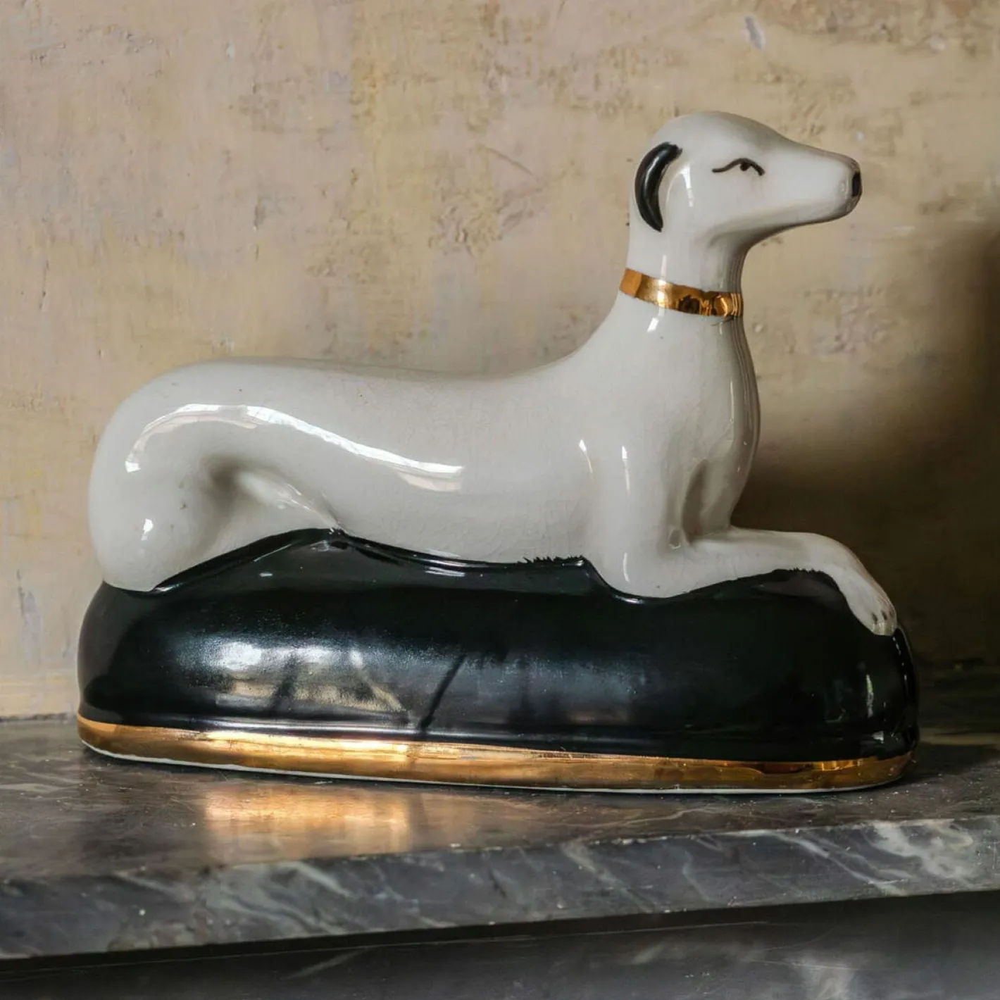 Graham & Green Decorative Accessories<Set of Two Whippet Dog Ornaments