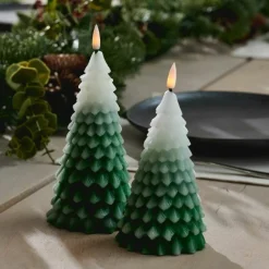 Graham & Green String Lights<Set of Two Winter Tree LED Candles