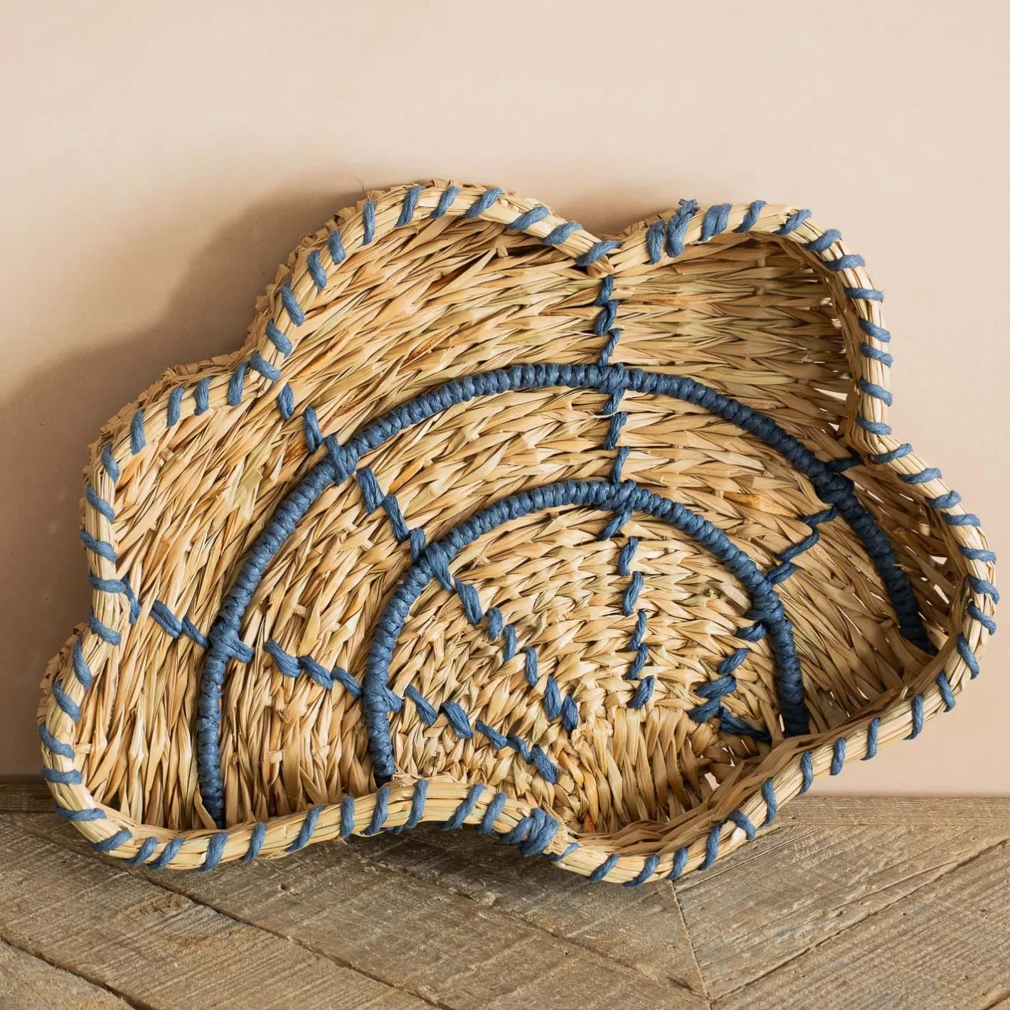 Graham & Green Decorative Accessories|Household Storage<Set of Two Woven Shell Trays