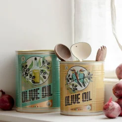 Graham & Green Kitchen Accessories<Set of Two XL Olive Oil Tins