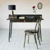 Graham & Green Desks<Sid Black Metal Desk