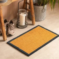 Graham & Green Doormats|Doormats<Small Ink Border Doormat