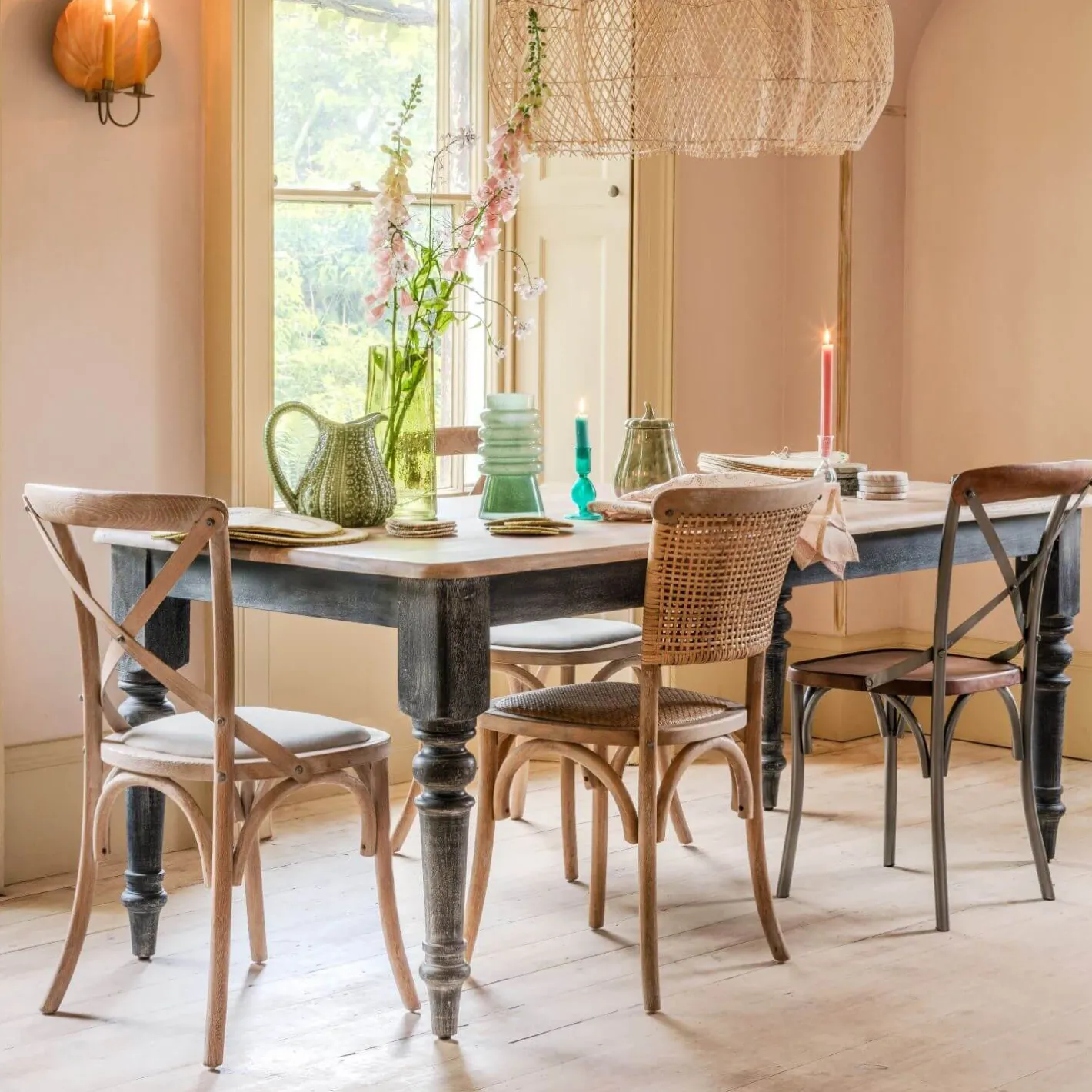 Graham & Green Dining Tables<Small Lincoln 6 Seater Dining Table