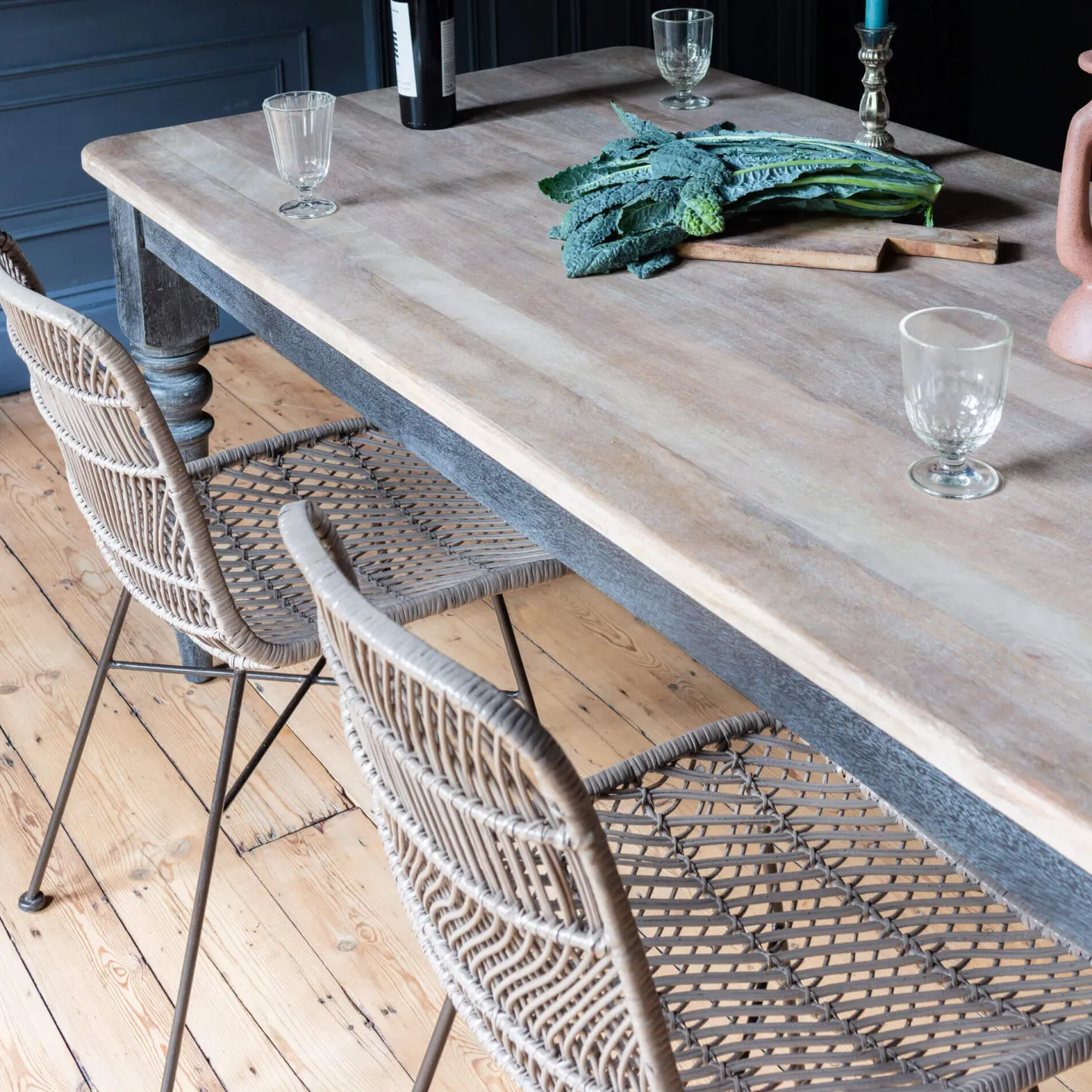 Graham & Green Dining Tables<Small Lincoln 6 Seater Dining Table