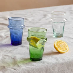 Graham & Green Glassware<Small Moroccan Glass Tumblers
