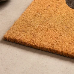 Graham & Green Doormats|Doormats<Small Natural Heart Doormat