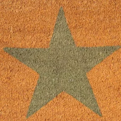 Graham & Green Doormats|Doormats<Small Rosemary Star Doormat