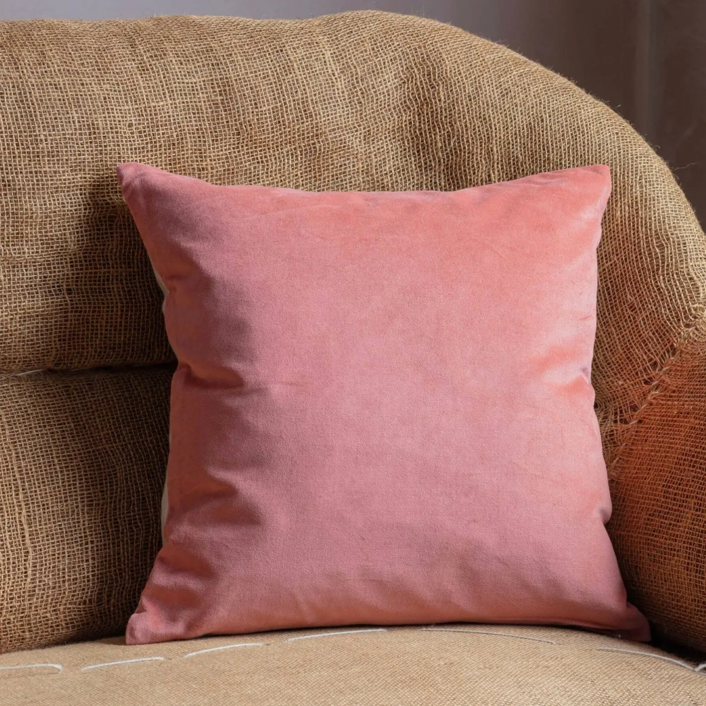 Graham & Green Sofa Cushions|Cushions<Small Velvet and Linen Backed Cushions