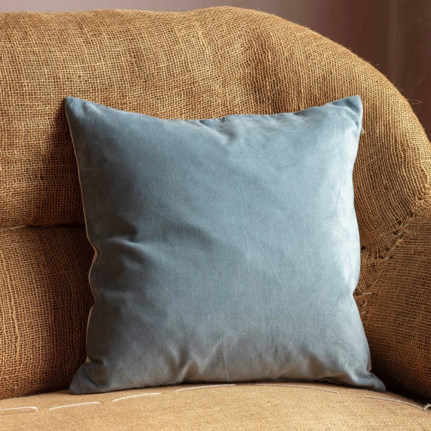 Graham & Green Sofa Cushions|Cushions<Small Velvet and Linen Backed Cushions
