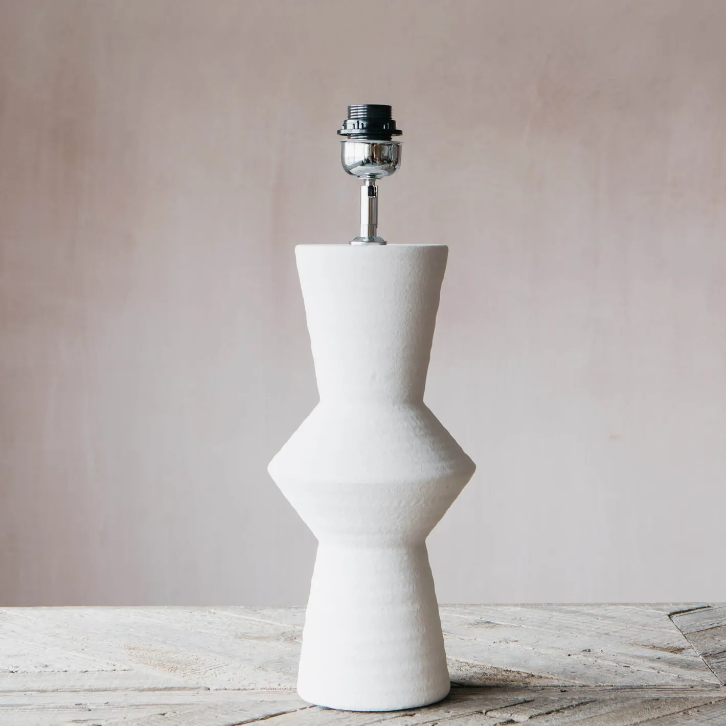 Graham & Green Table Lamps<Small White Cyrus Ceramic Lamp