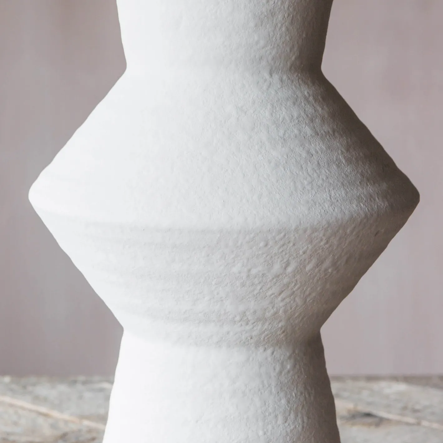 Graham & Green Table Lamps<Small White Cyrus Ceramic Lamp
