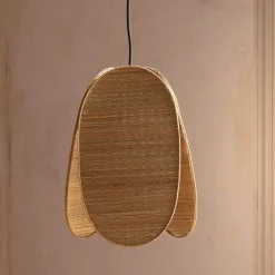 Graham & Green Ceiling Lights & Chandeliers<Snowdrop Wicker Pendant Light