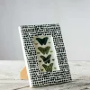 Graham & Green Photo Frames<Spotty Black Bone Frame