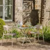 Graham & Green Garden Tables & Sets|Garden Tables & Sets<Square Moss Green Garden Dining Table