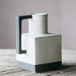 Graham & Green Vases & Plant Pots|Jugs & Carafes<Square Speckled Jug with Handle