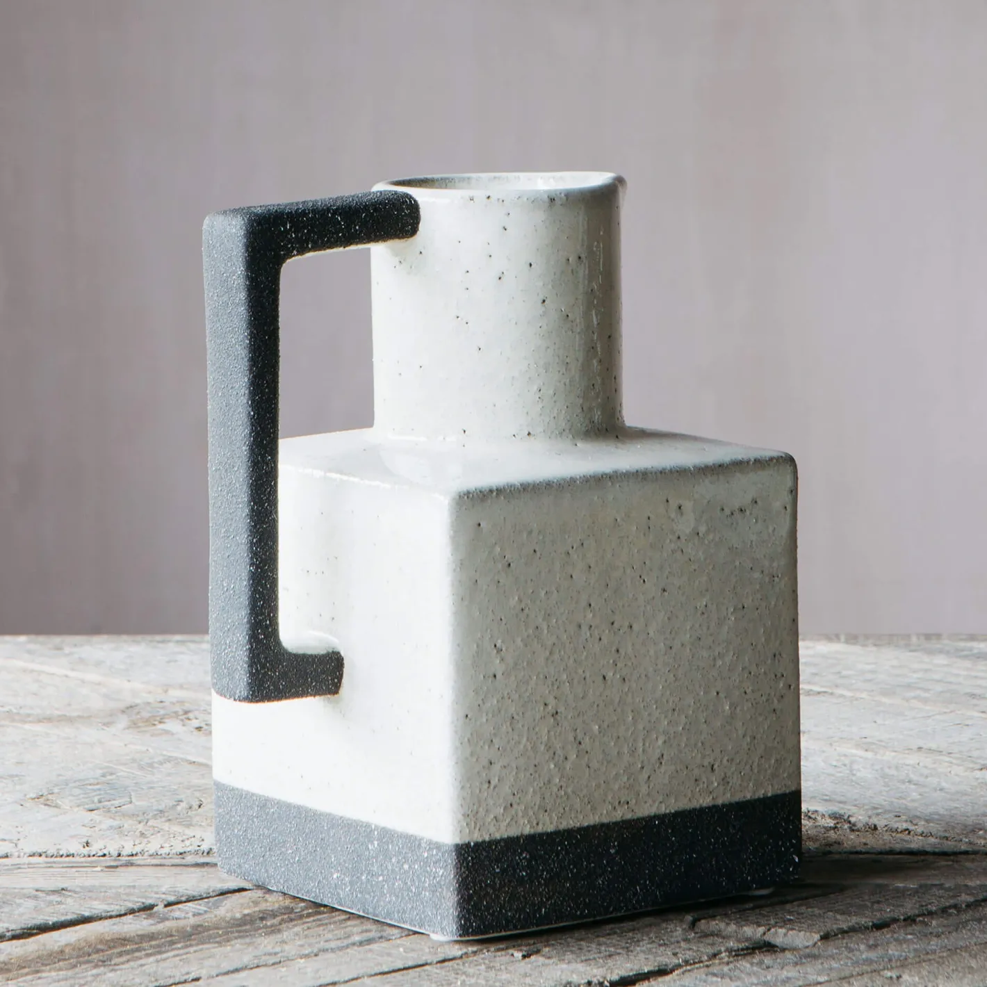 Graham & Green Vases & Plant Pots|Jugs & Carafes<Square Speckled Jug with Handle