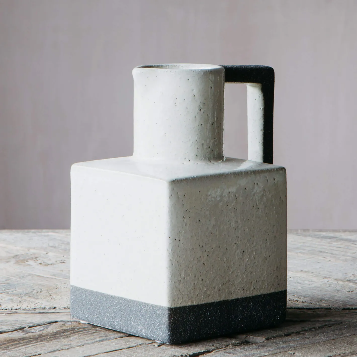 Graham & Green Vases & Plant Pots|Jugs & Carafes<Square Speckled Jug with Handle