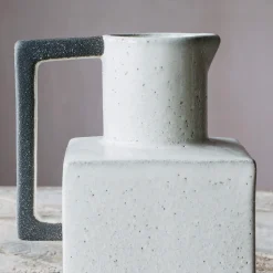 Graham & Green Vases & Plant Pots|Jugs & Carafes<Square Speckled Jug with Handle