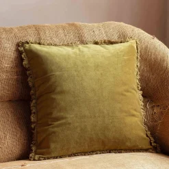 Graham & Green Sofa Cushions|Cushions<Square Stonewashed Velvet Cushions