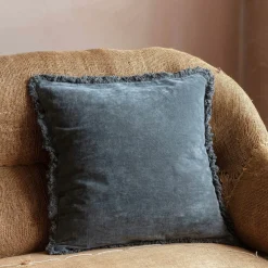 Graham & Green Sofa Cushions|Cushions<Square Stonewashed Velvet Cushions