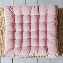 Graham & Green Seat Pads & Bed Rolls|Seat Pads & Bed Rolls<Square Velvet Seat Pads