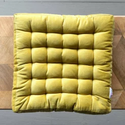Graham & Green Seat Pads & Bed Rolls|Seat Pads & Bed Rolls<Square Velvet Seat Pads