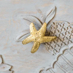 Graham & Green Knobs & Handles<Starfish Gold Knob