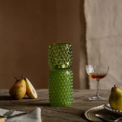 Graham & Green Candle Holders & Candles<Tall Green Stacked Bubble Tealight Holder