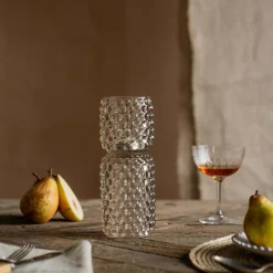 Graham & Green Candle Holders & Candles<Tall Grey Stacked Bubble Tealight Holder