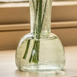 Graham & Green Vases & Plant Pots<Tall Rustic Glass Posy Vase