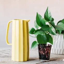 Graham & Green Outdoor Dining|Vases & Plant Pots<Tall Yellow Jug