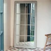 Graham & Green Rectangular Mirrors|Wall Mirrors<Taupe Window Pane Wall Mirror