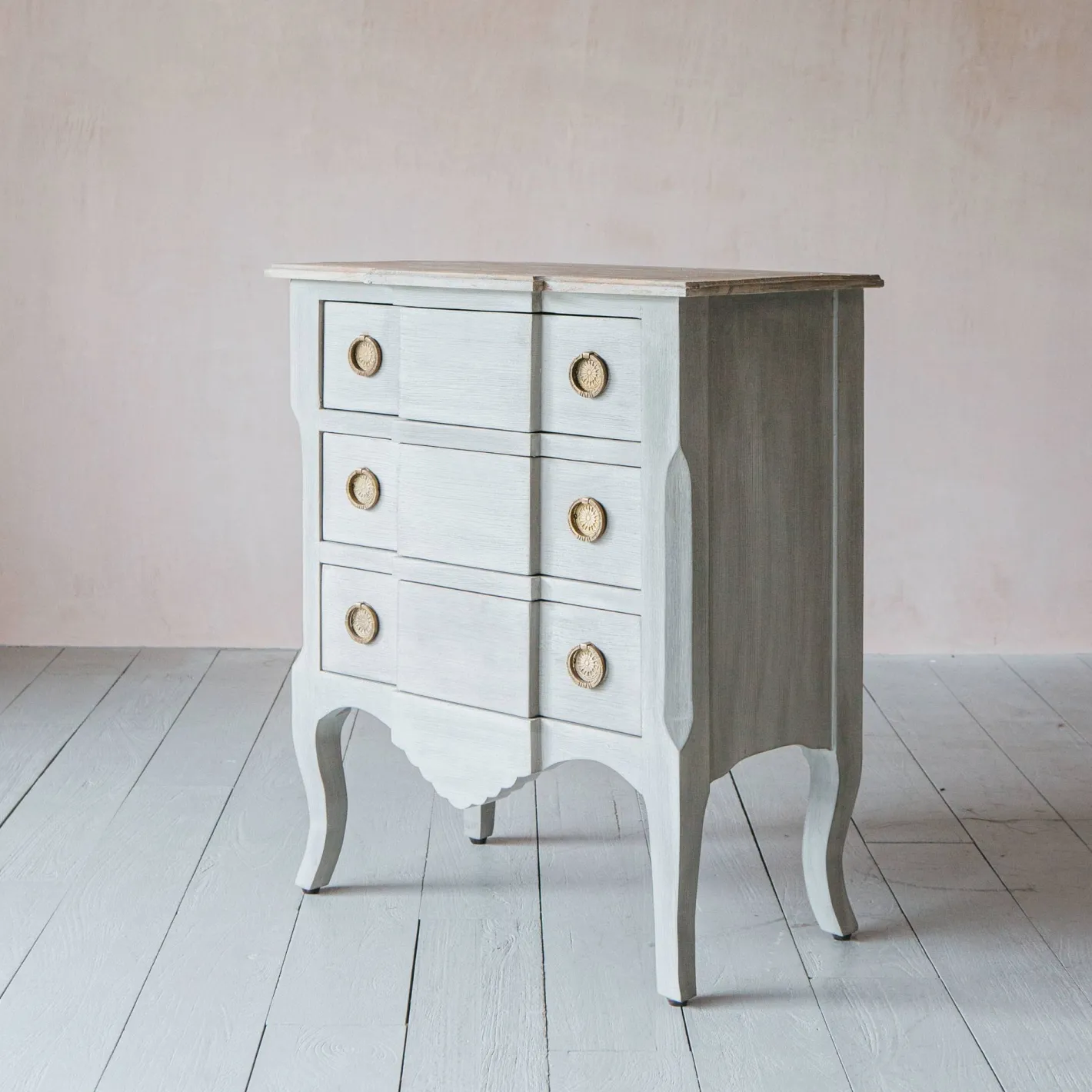 Graham & Green Chests Of Drawers|Chests Of Drawers<Three Drawer French Chest of Drawers