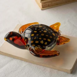 Graham & Green Bookends & Paperweights|Decorative Accessories<Tibo Turtle Glass Ornament