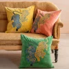 Graham & Green Sofa Cushions|Cushions<Tiger Embroidered Velvet Square Cushions