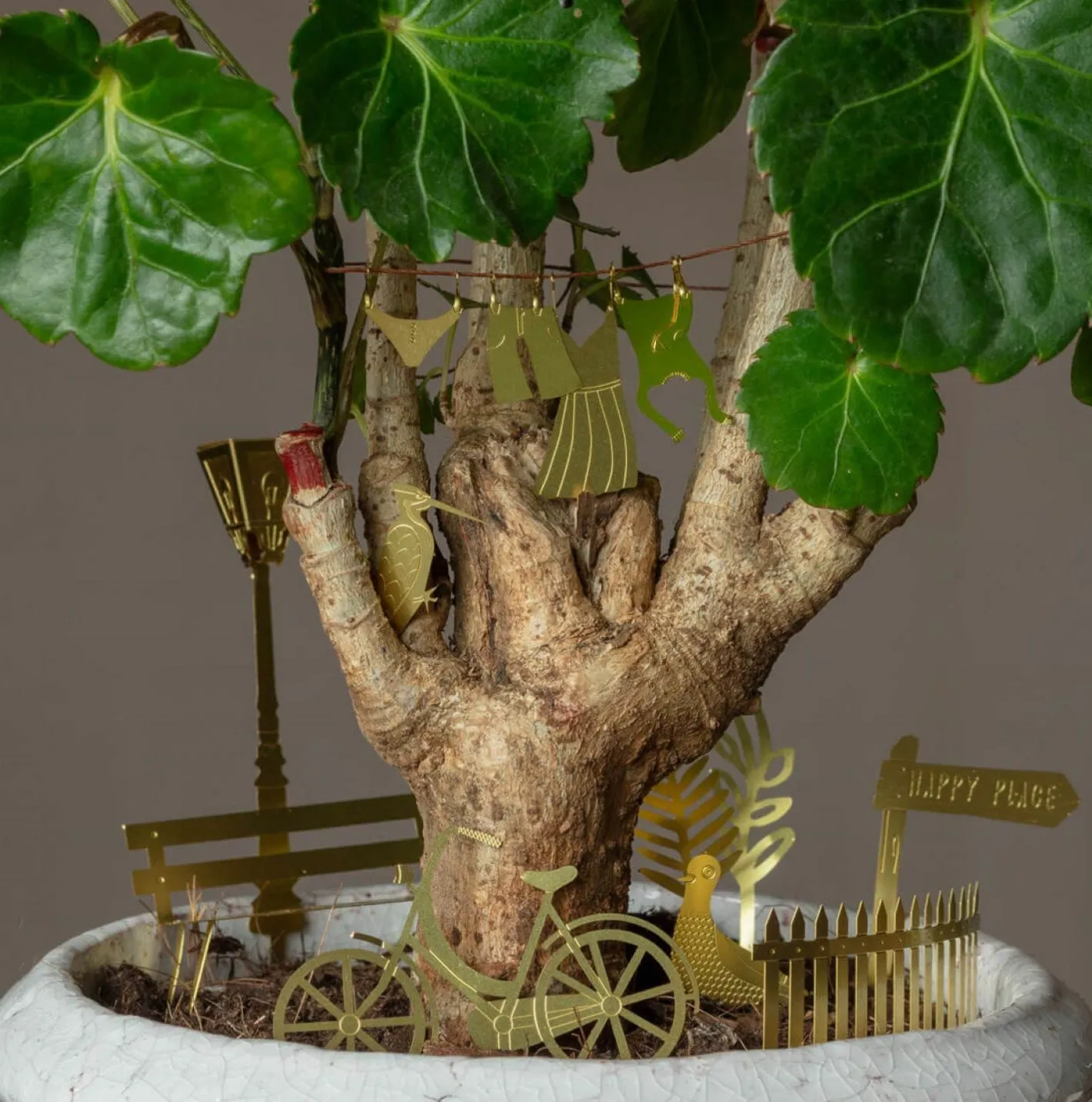 Graham & Green Decorative Accessories<Tiny Bike Plant Decoration