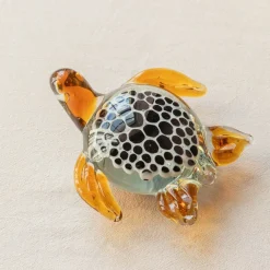 Graham & Green Bookends & Paperweights|Decorative Accessories<Titus Turtle Glass Ornament