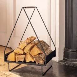 Graham & Green Fireside<Triangular Log Holder