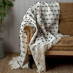 Graham & Green Sofa Throws|Throws & Blankets<Trinx Black and White Throw
