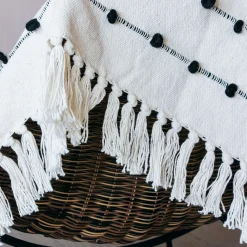 Graham & Green Sofa Throws|Throws & Blankets<Trinx Black and White Throw