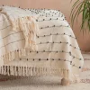 Graham & Green Sofa Throws|Throws & Blankets<Trinx Large Black and White Throw