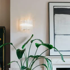 Graham & Green Wall Lights & Sconces<Tubular Glass Wall Light