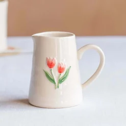 Graham & Green Jugs & Carafes<Tulips Motif Mini Jug