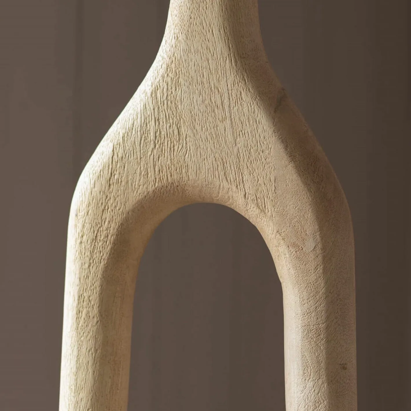 Graham & Green Floor Lamps<Twin Stem Wooden Floor Lamp