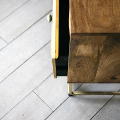 Graham & Green Bedside Tables<Umberto Brass Bedside Table