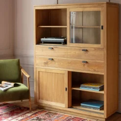 Graham & Green Cabinets & Cupboards<Valence Teak Cabinet